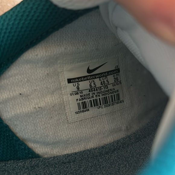 Nike Women’s Racquette LTR - White - Size 9 - Picture 9 of 9